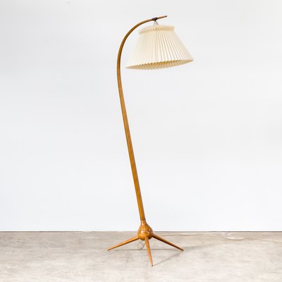 Vintage Model Bridge Floor Lamp with Three-Star Foot by Severin ... Vintage Model Bridge Floor Lamp with Three-Star Foot by Severin ...