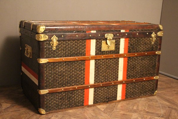 Vintage Steamer Trunk From Goyard For At Pamono Vintage Steamer Trunk From Goyard 1