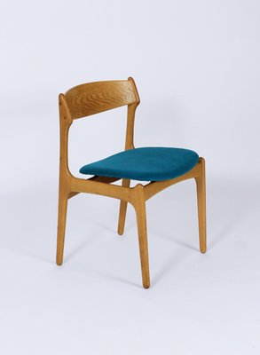 Model 49 Dining Chairs by Erik Buch for O D M¸bler Set of 5 for