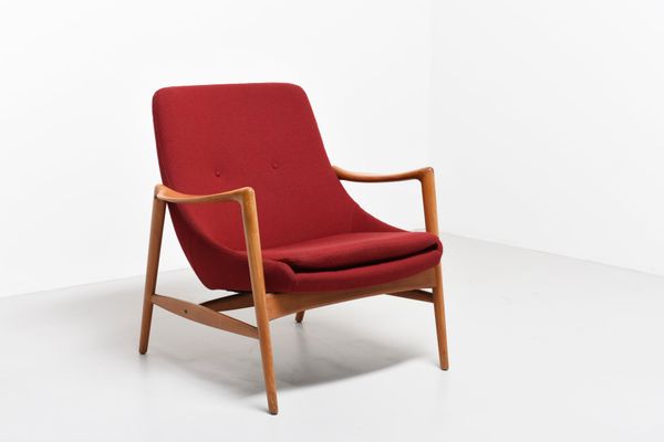 Norwegian lounge chair by rolf rastad & adolf relling for dokka ... Lounge møbler