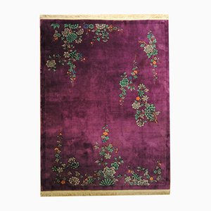 Art Deco Rugs Online At Pamono Art Deco Chinese Hand Knotted Fl Carpet 1920s