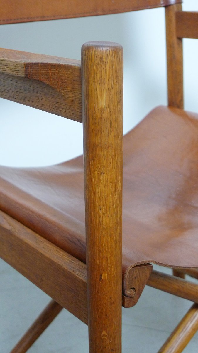 Mid-Century Danish Folding Safari-Style Chair, 1960s for ...