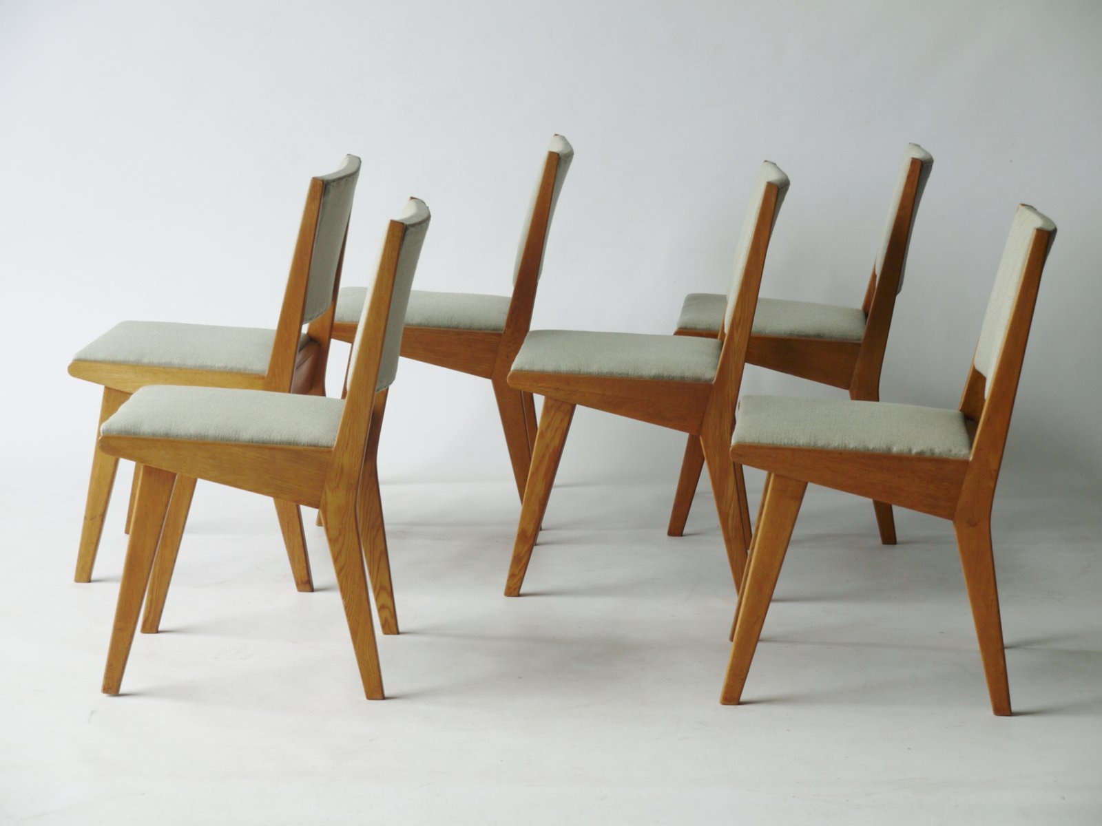 American 666 Usp Dining Chairs By Jens Risom For Knoll 1950s Set American 666 Usp Dining Chairs By Jens Risom For Knoll 1950s Set Of 6