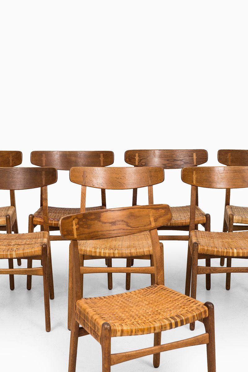 Model Ch 23 Dining Chairs By Hans Wegner For Carl Hansen Son Model Ch 23 Dining Chairs By Hans Wegner For Carl Hansen Son Set Of 8 At Pamono