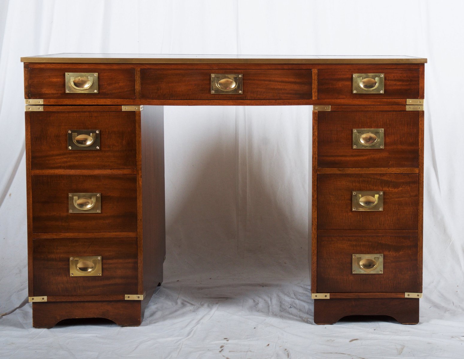 British Mahogany Campaign Desk For At Pamono British Mahogany Campaign Desk