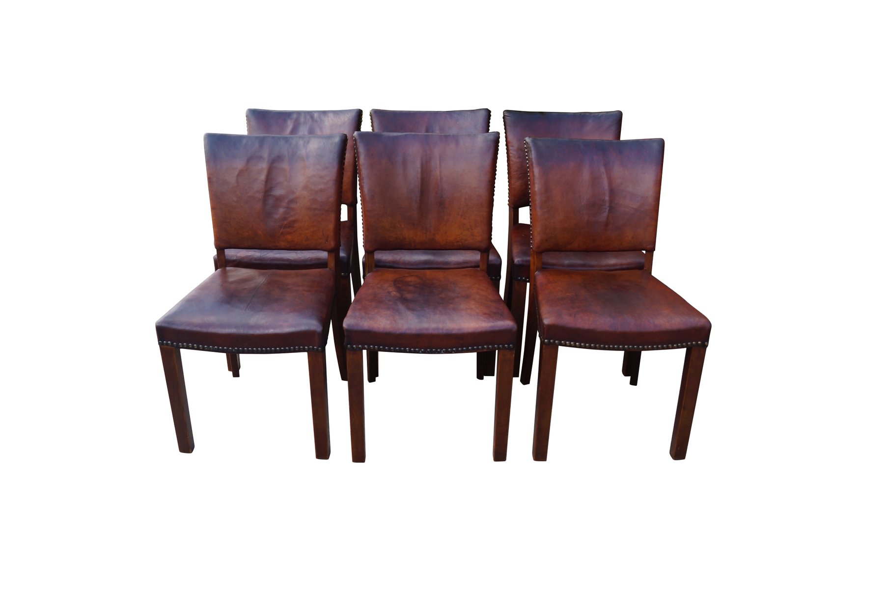 Danish Dining Room Chair By Jacob Kjr 1940s Set Of 6 For Sale