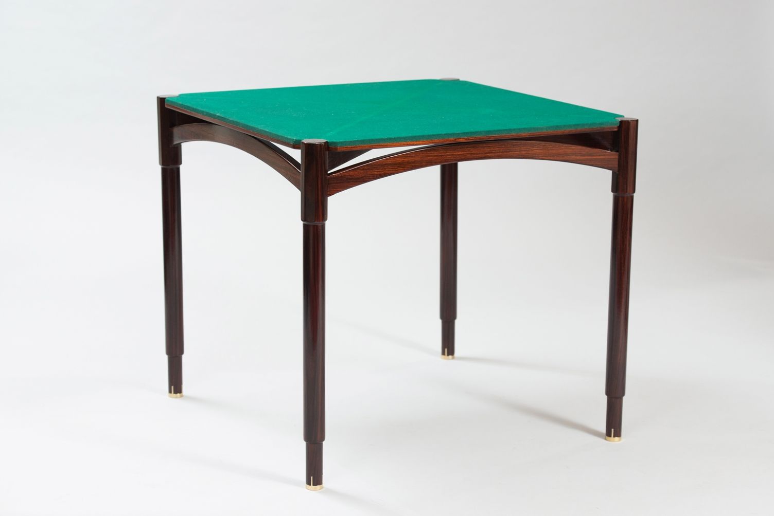 Italian Rosewood Card Table For At Pamono