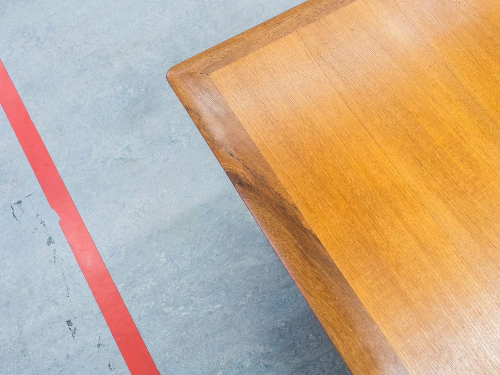 Mid-Century Teak & Oak Coffee Table by Aksel Bender Madsen for