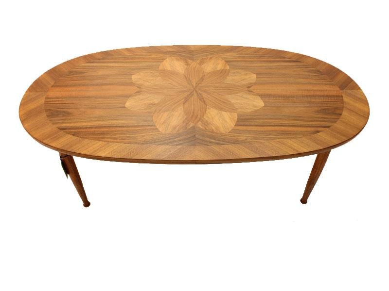 Mid Century Danish Coffee Table With Marquetry 1960s For At Pamono Mid Century Danish Coffee Table With Marquetry 1960s