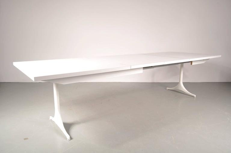 Extendable American Dining Table By George Nelson For Herman Miller Extendable American Dining Table By George Nelson For Herman Miller 1960s