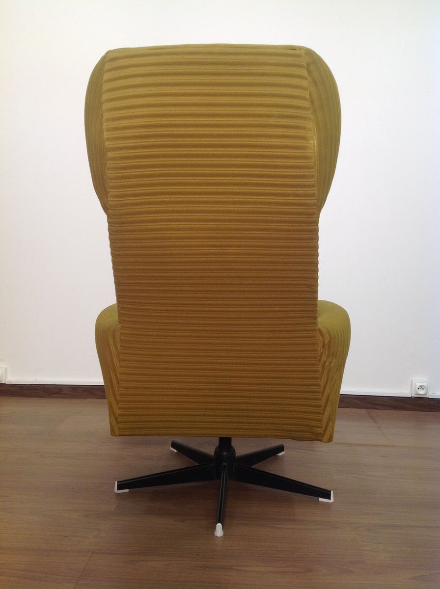 Super Velour Swivel Chair 1982 For At Pamono Super Velour Swivel Chair 1982
