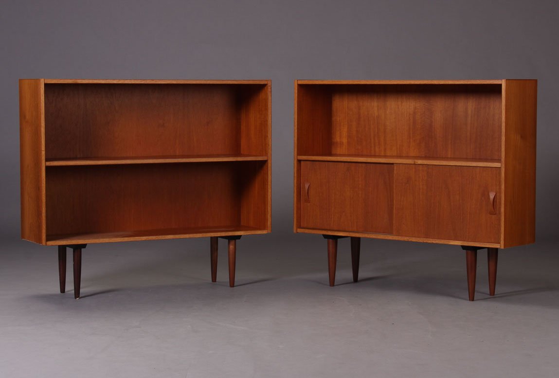 Danish Teak Bookcases From Clausen Søn Møbelfabrik 1960s Set Price Per Set