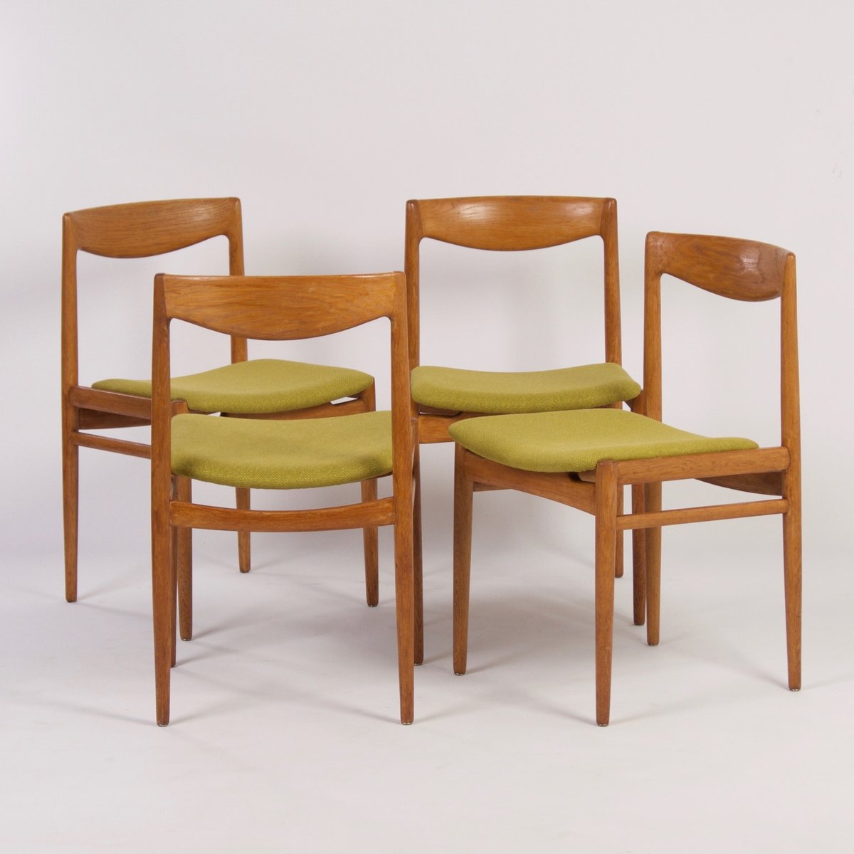 Green Danish Dining Chairs 1960s Set Of 4 For At Pamono Green Danish Dining Chairs 1960s Set Of 4