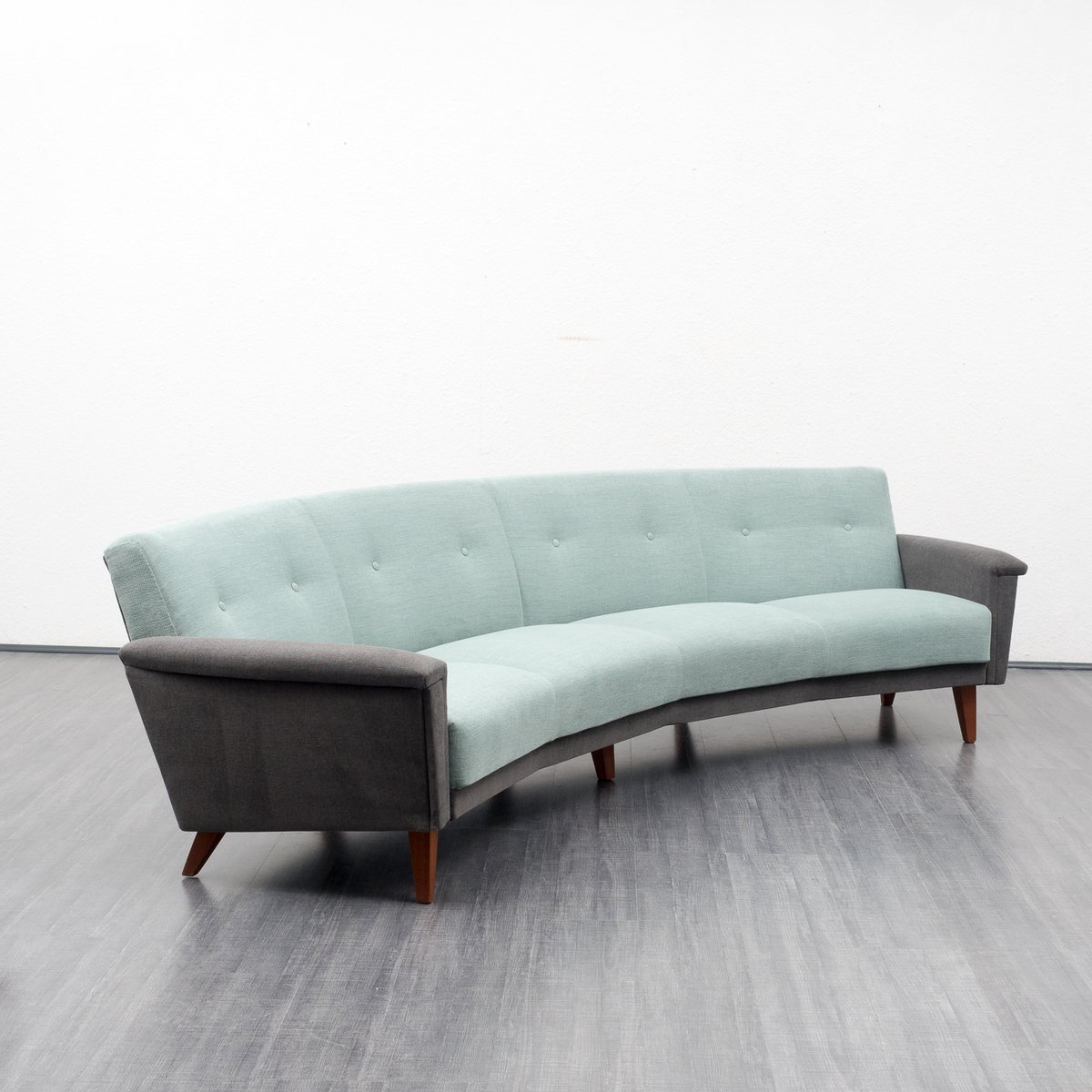 Large Semicircular Sofa 1950s For At Pamono Large Semicircular Sofa 1950s