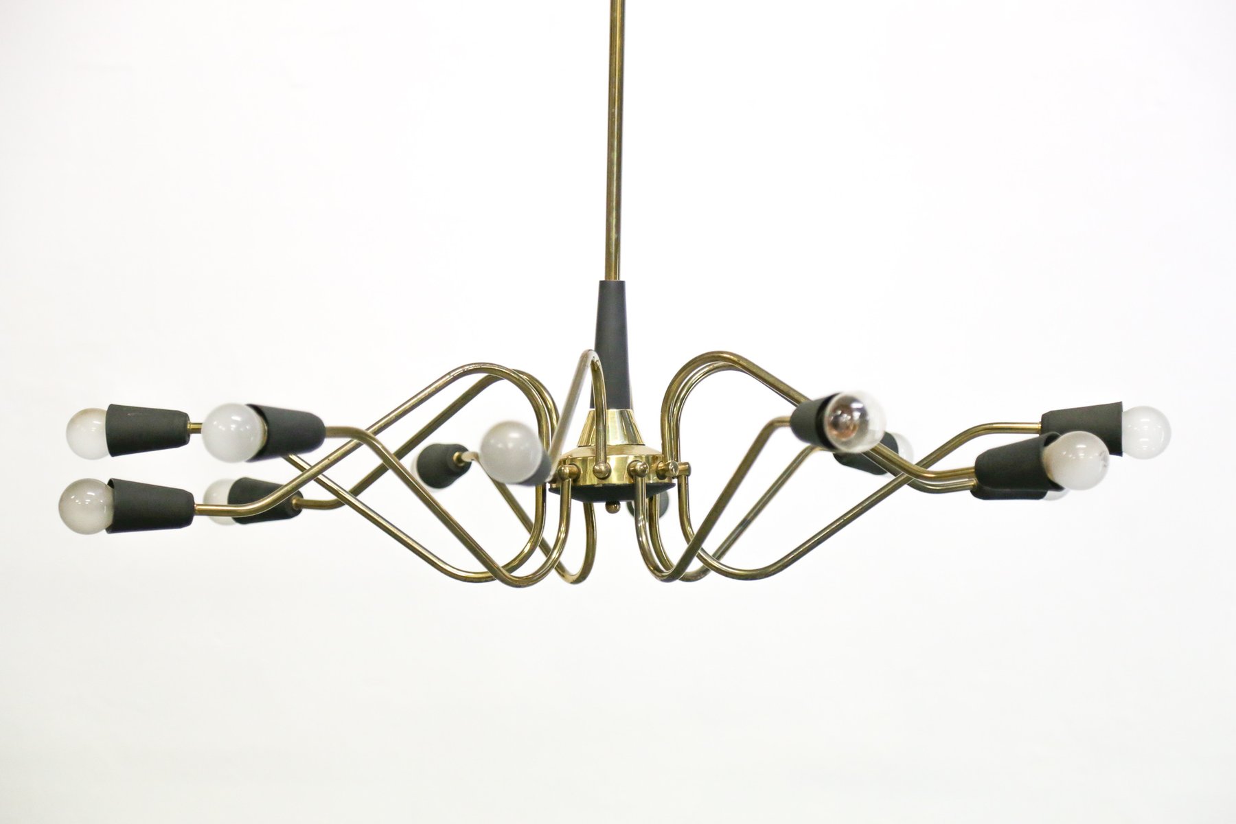 Vintage Italian Chandelier From Stilnovo For At Pamono Vintage Italian Chandelier From Stilnovo