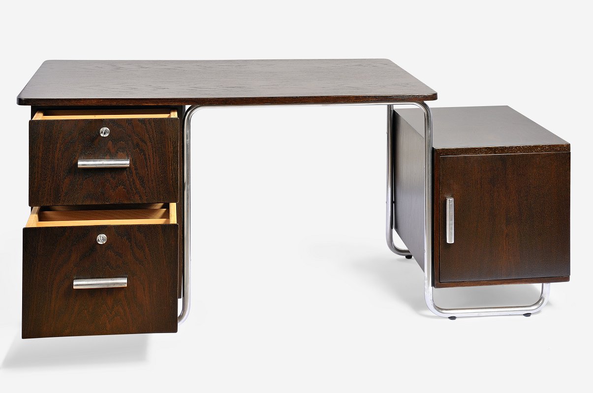 Writing Desk By Bruno Weil For Thonet 1935 At Pamono Writing Desk By Bruno Weil For Thonet 1935
