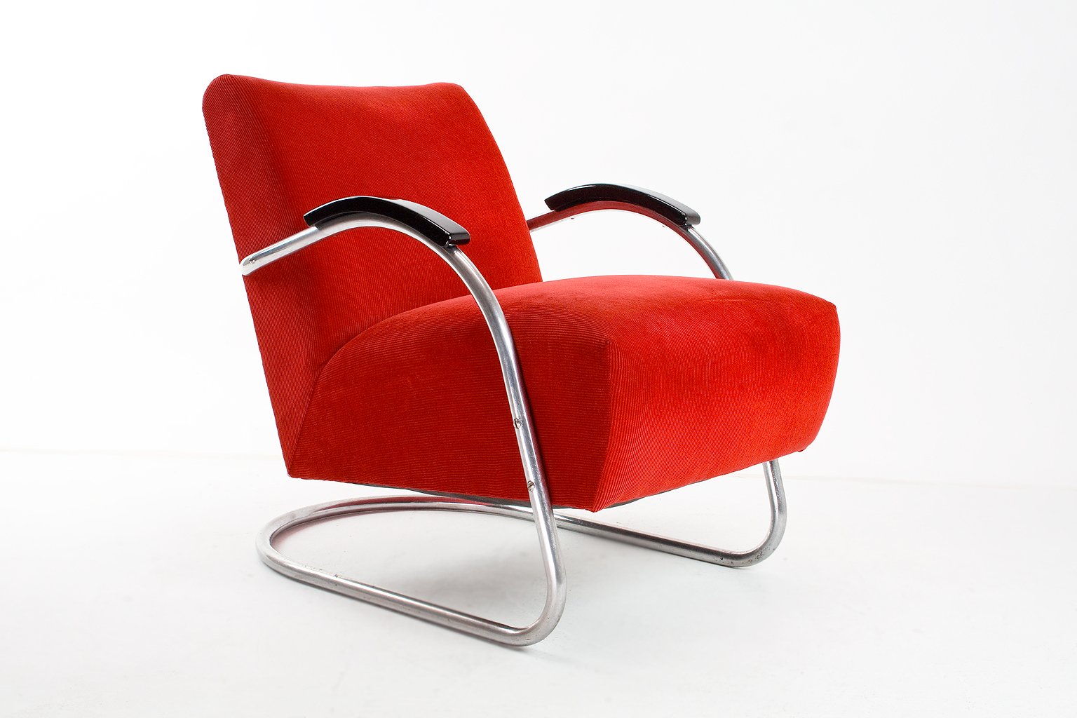 Dutch EMS Bauhaus Easy Chair, 1930s for sale at Pamono