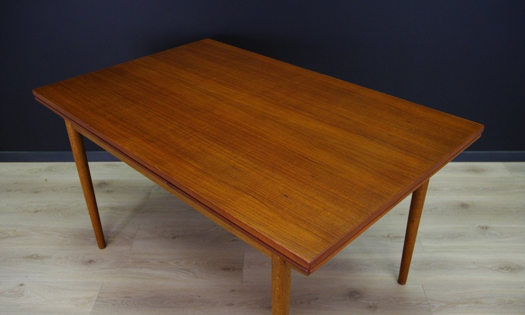 Extendable Teak Dining Table 1970s For At Pamono Extendable Teak Dining Table 1970s 3 Previous