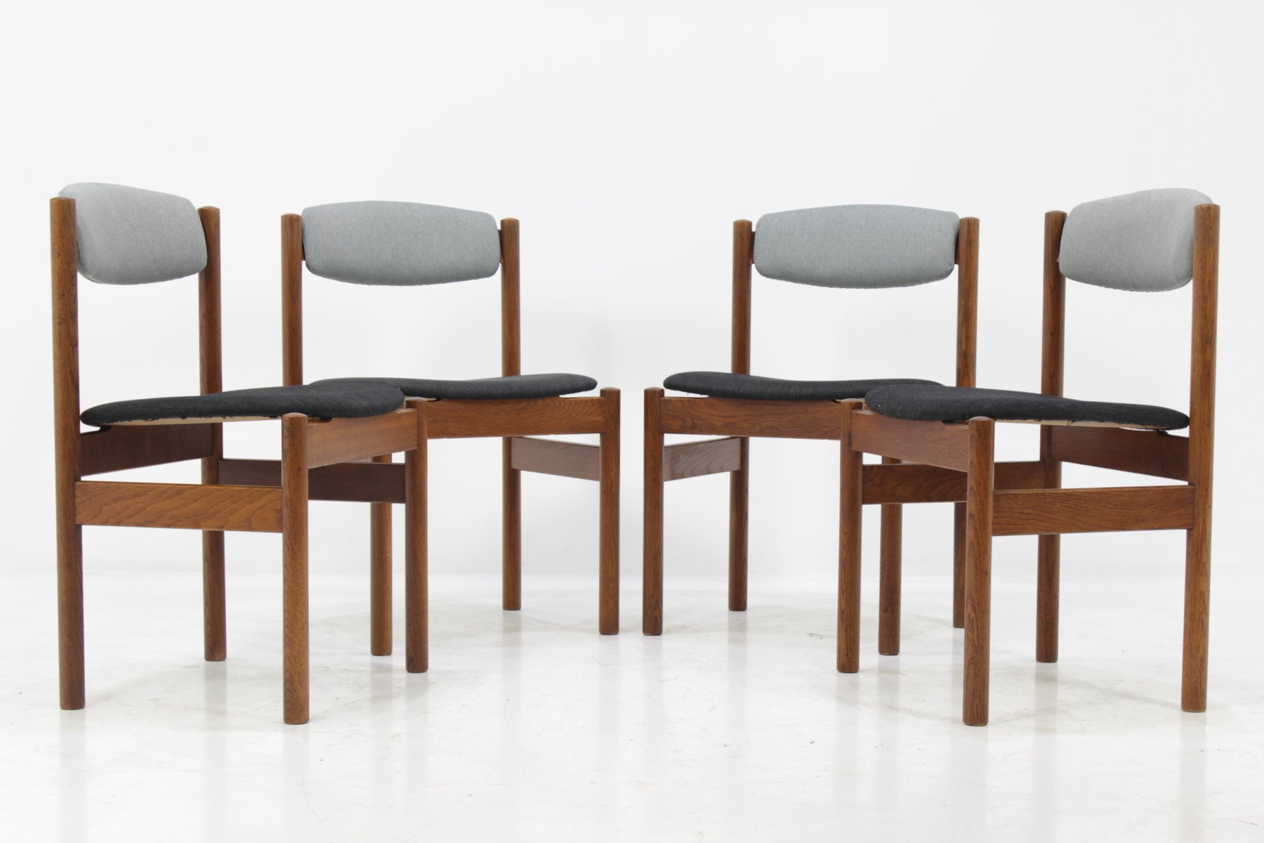 Danish oak dining chairs from fdb møbler, 1960s, set of 4 for sale ... Room møbler
