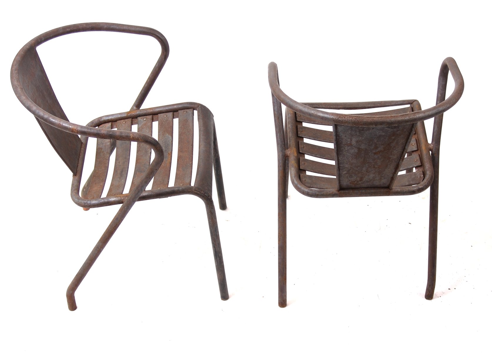 Vintage French Ft5 Bistro Chairs By Xavier Pauchard For Tolix Set Vintage French Ft5 Bistro Chairs By Xavier Pauchard For Tolix Set Of 5 At Pamono