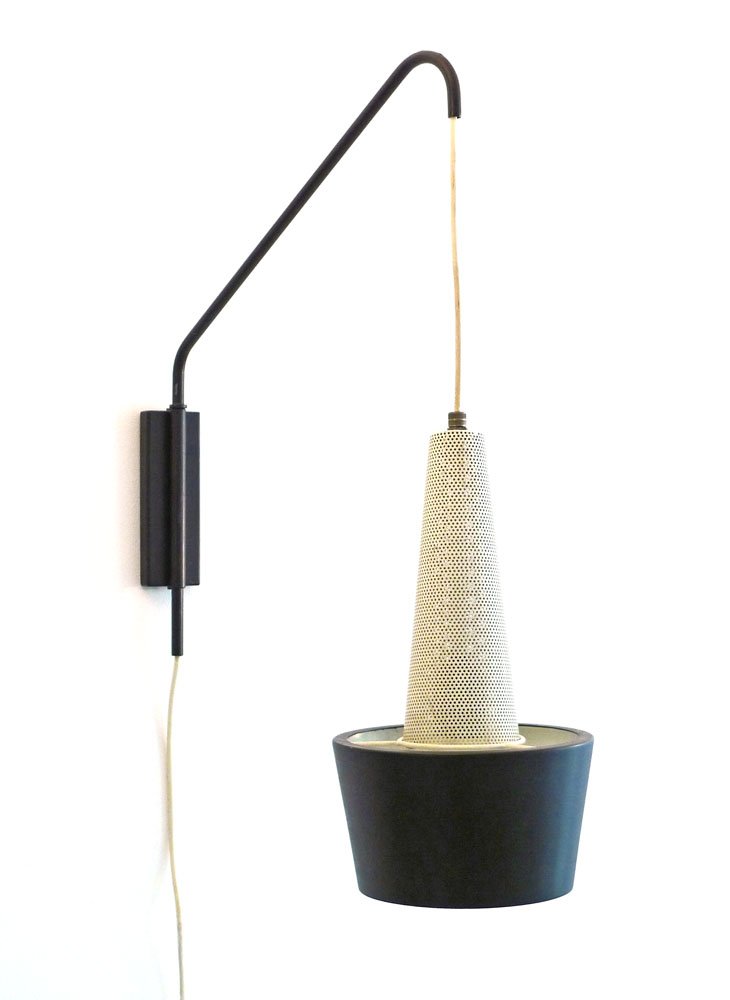 Vintage Height Adjule Wall Lamp By Louis Kalff For Philips 416 00 Regular 437