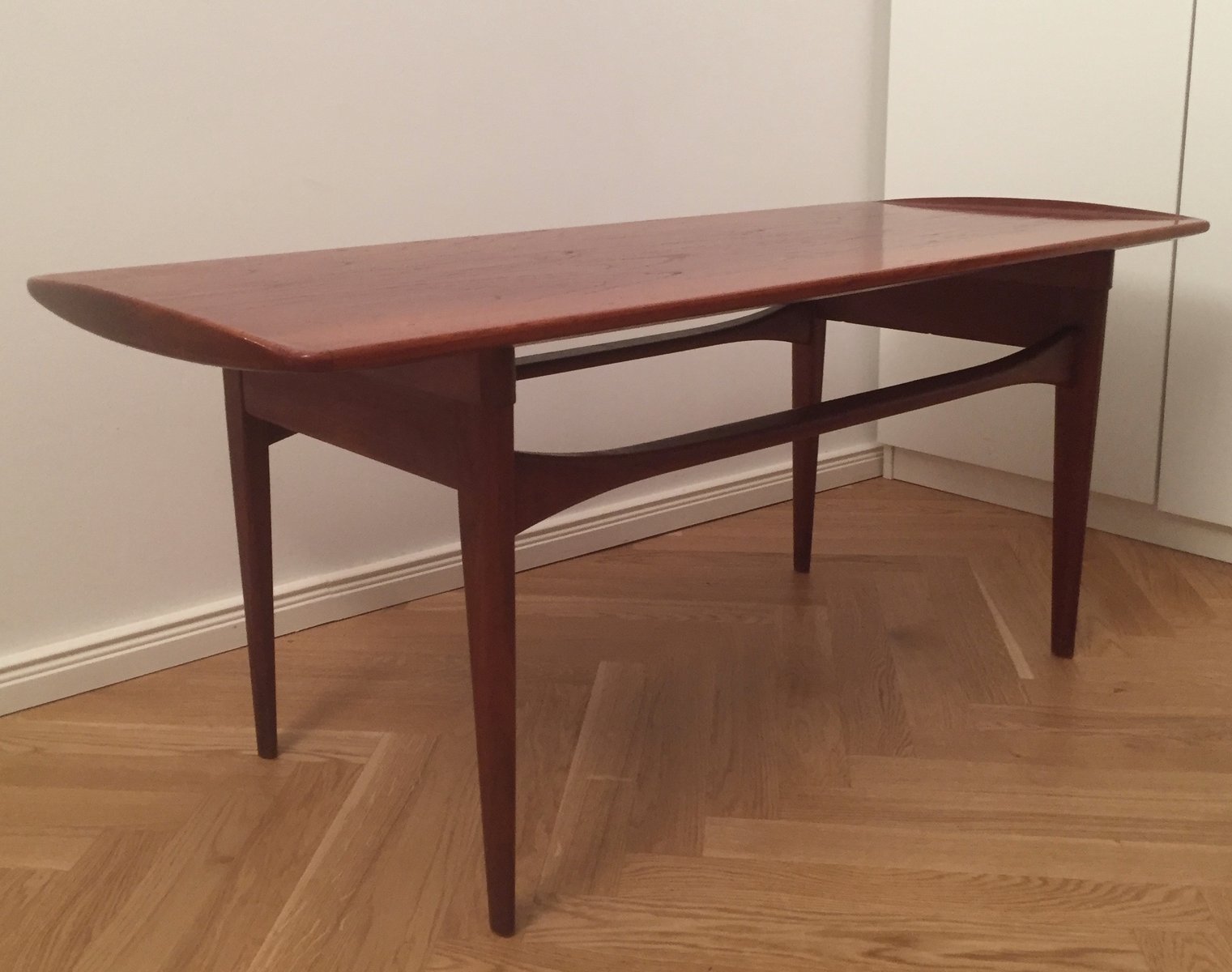 Danish Teak Coffee Table Design Ideas Mid Century Danish Teak Coffee Table By Tove Edvard Kindt Ln