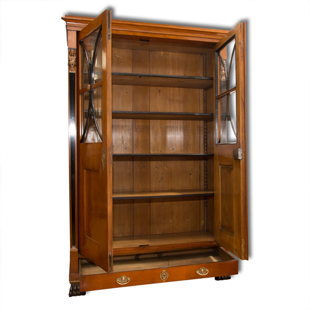 Antique Biedermeier Bookcase 1830s For At Pamono Antique Biedermeier Bookcase 1830s