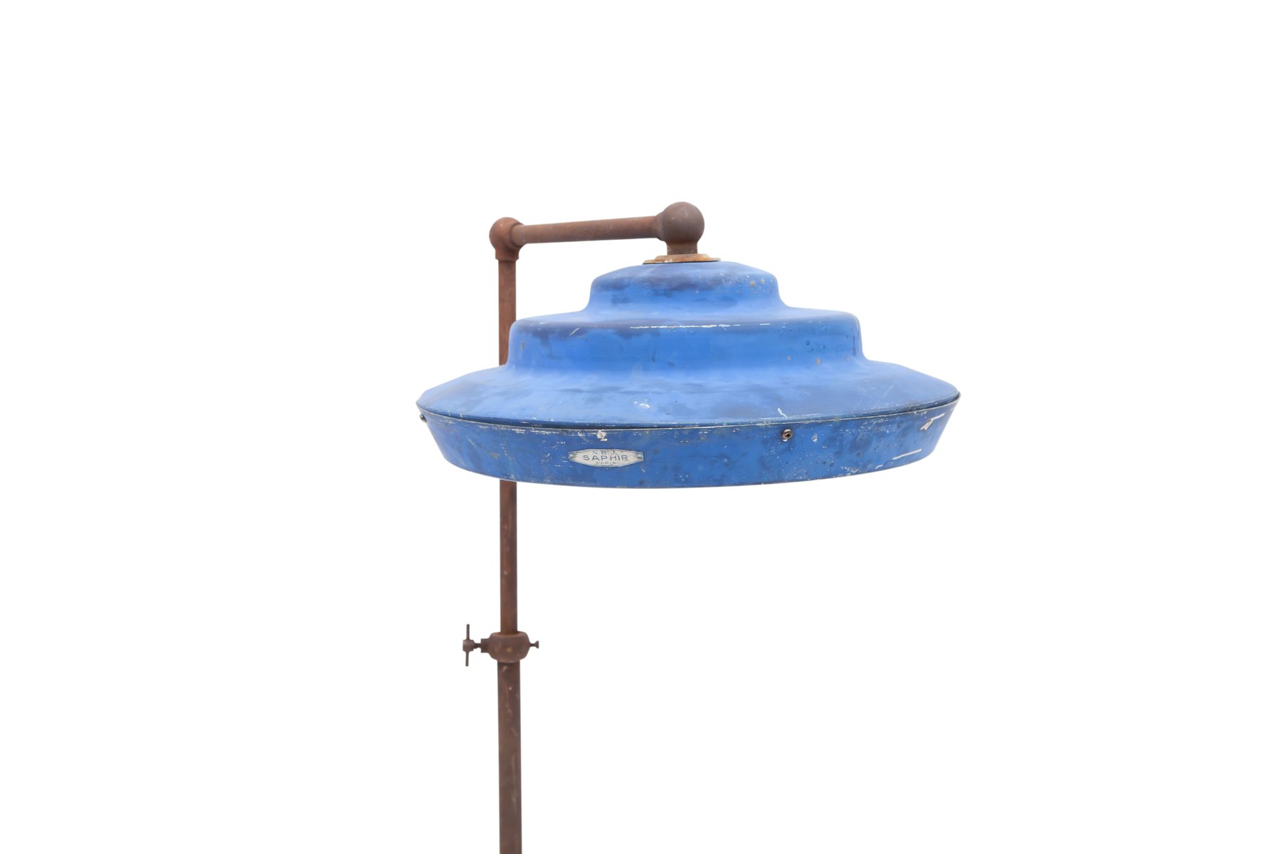 Blue Tripod Floor Lamp Gorgeous Crawford Copper Antique Industrial Floor Lamp From Saphir Paris For