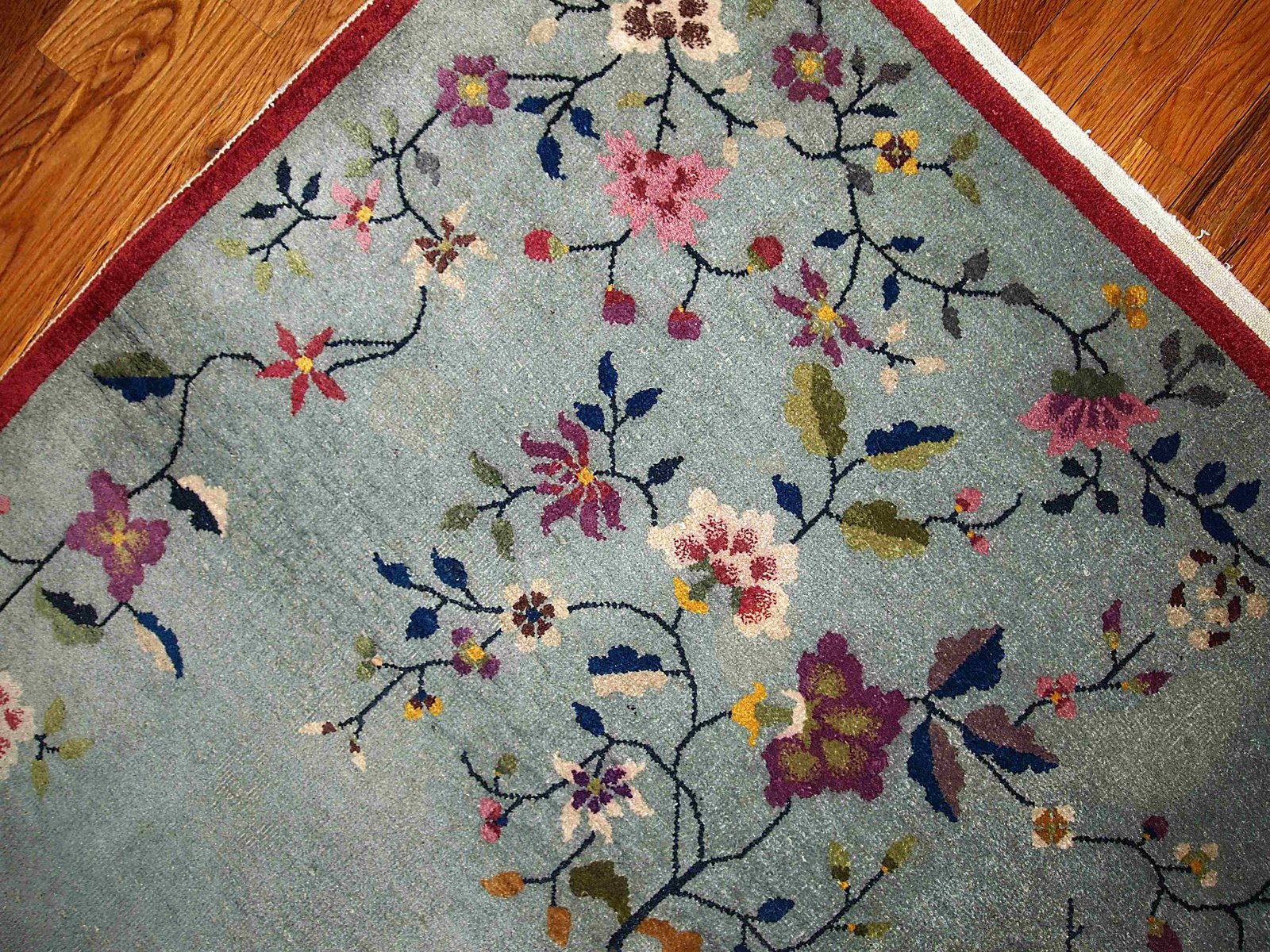 handgemachter chinesischer art deco teppich 1920er 4