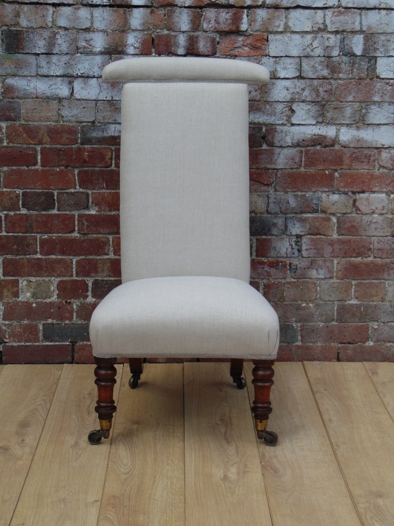 Antique Prayer Chair In Linen For Sale At Pamono Antique Prayer Chair in Linen - Antique Prayer Chair In Linen For Sale At Pamono