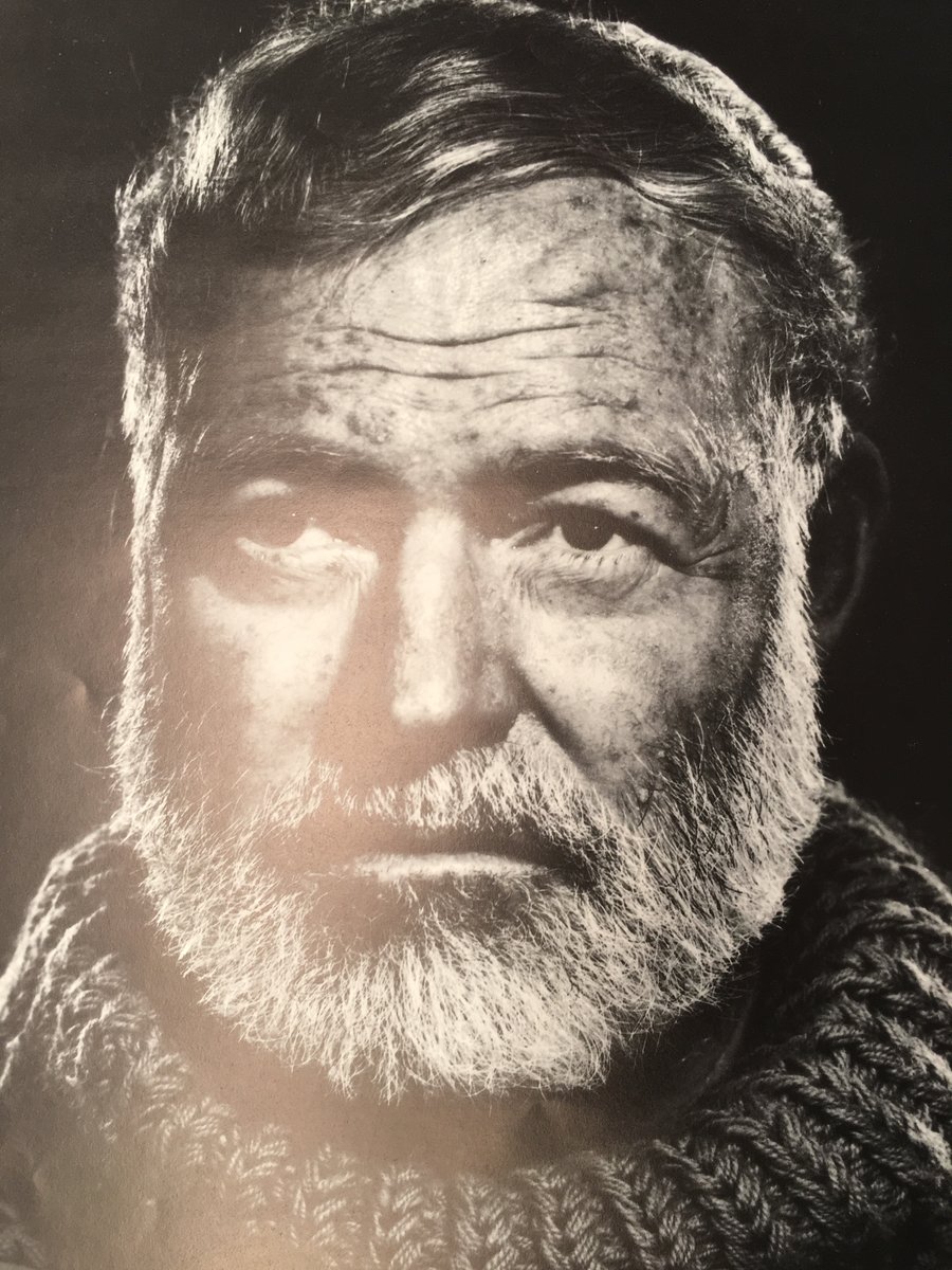 Ernest Hemingway Poster by Yousuf Karsh, 1987 for sale at Pamono