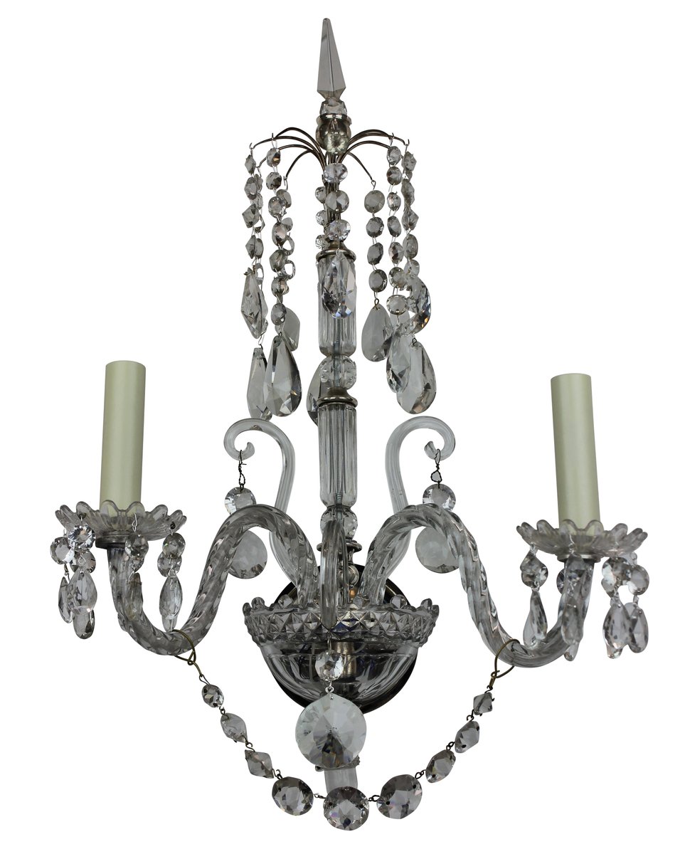 antike englische wandleuchten 2er set 1