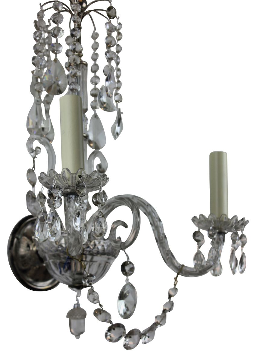 antike englische wandleuchten 2er set 3