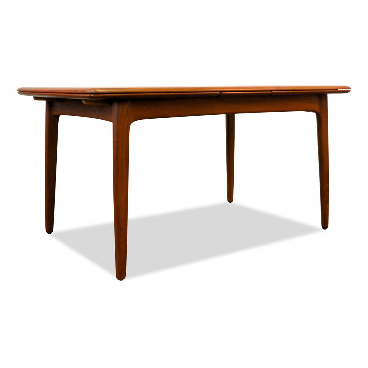 Mid Century Extendable Teak Dining Table By Svend Aage Madsen For Mid Century Extendable Teak Dining Table By Svend Aage Madsen For K Knudsen Son