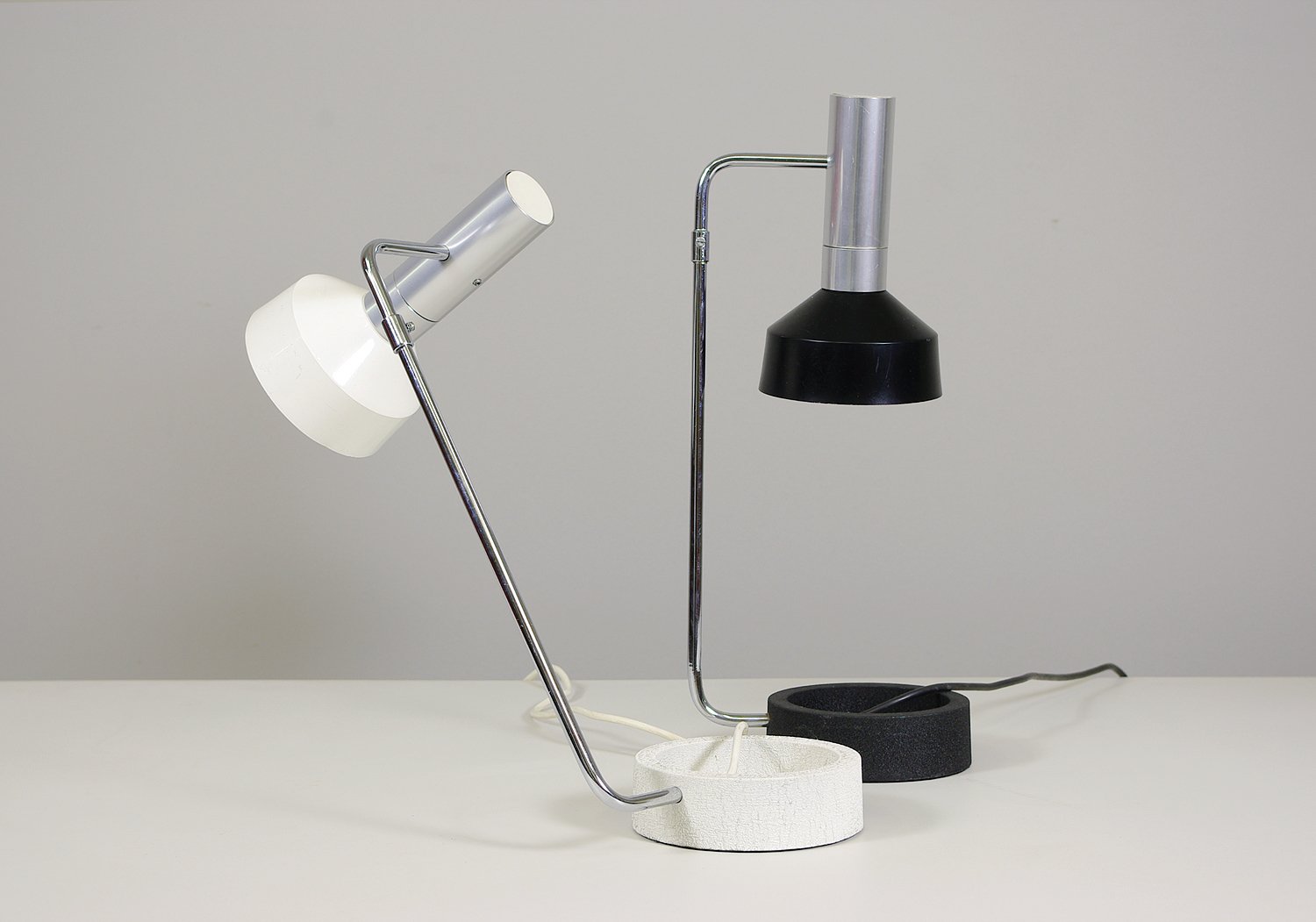 Swiss Table Lamps by Rosemarie & Rico Baltensweiler, 1961, Set of 2 ... Swiss Table Lamps by Rosemarie & Rico Baltensweiler, 1961, Set of 2 ...