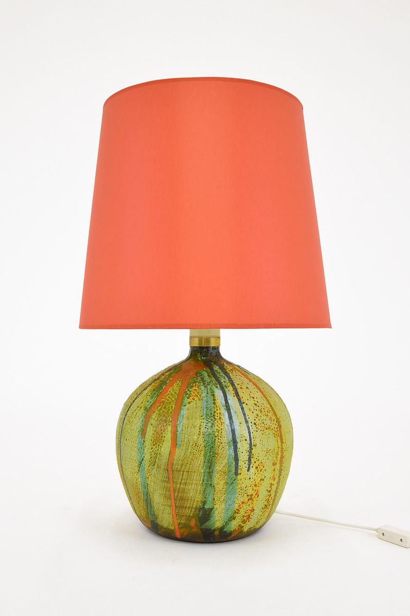 Italian Ceramic Lamp By Livio Pulli 1970s For At Pamono Italian Ceramic Lamp By Livio Pulli 1970s