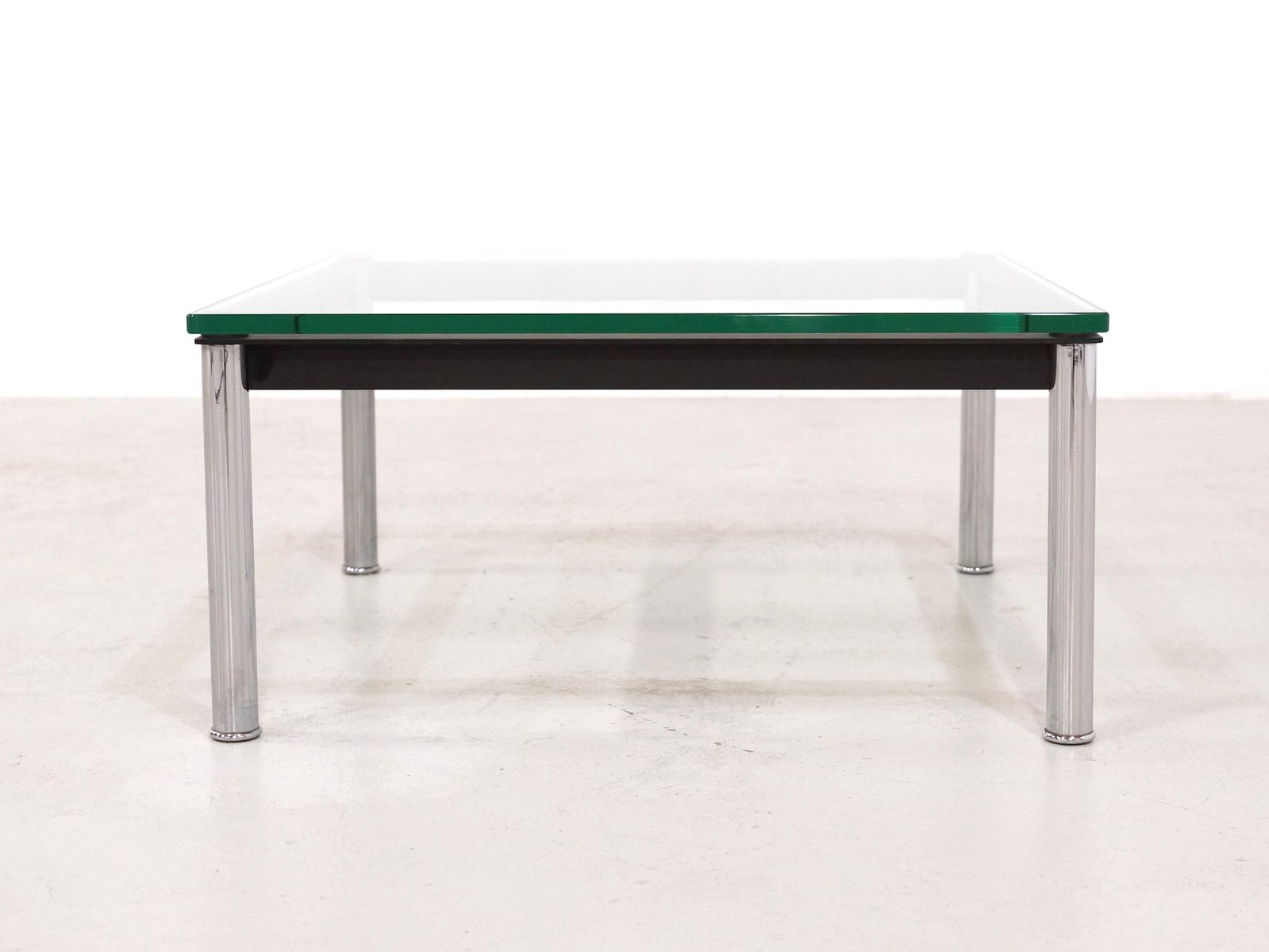 Lc10 Glass Table By Le Corbusier For Cassina 1980s At Pamono
