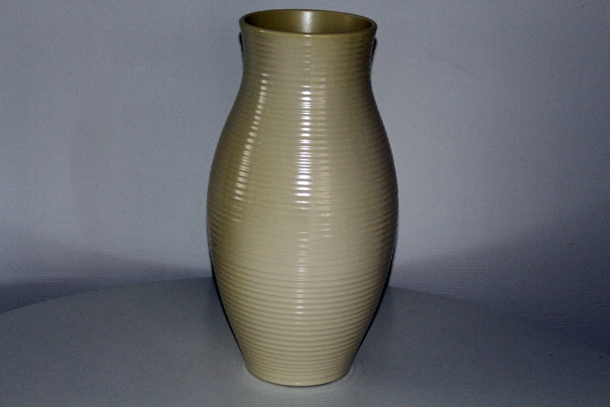 Vintage Large Ceramic Floor Vase From Gmundne Keramik For Sale At