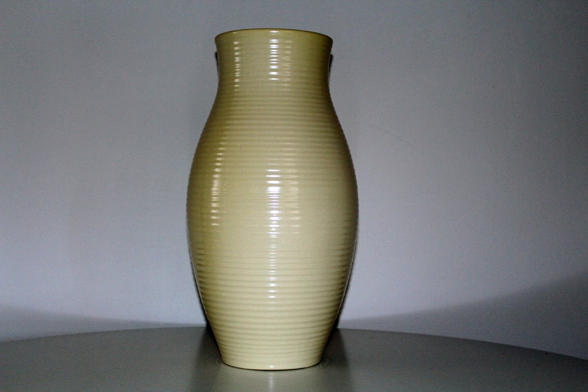 Vintage Large Ceramic Floor Vase From Gmundne Keramik