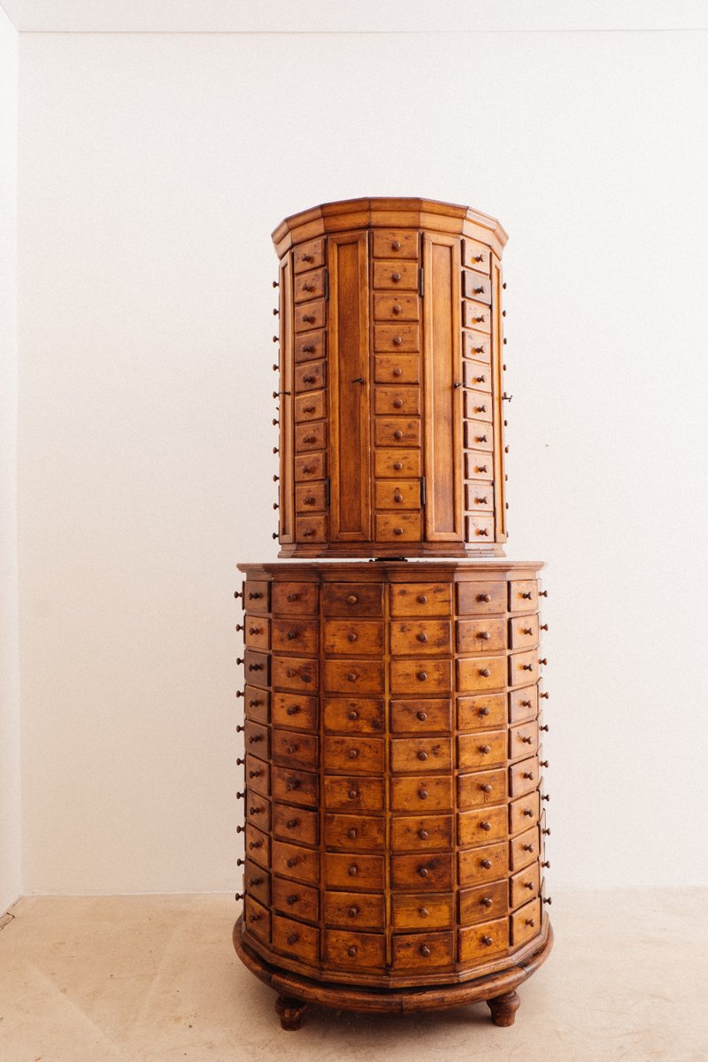 Antique German Rotating Bolt Cabinet By Justus Ebert Hünfeld For Antique German Rotating Bolt Cabinet by Justus Ebert Hünfeld - Antique German Rotating Bolt Cabinet By Justus Ebert Hünfeld For