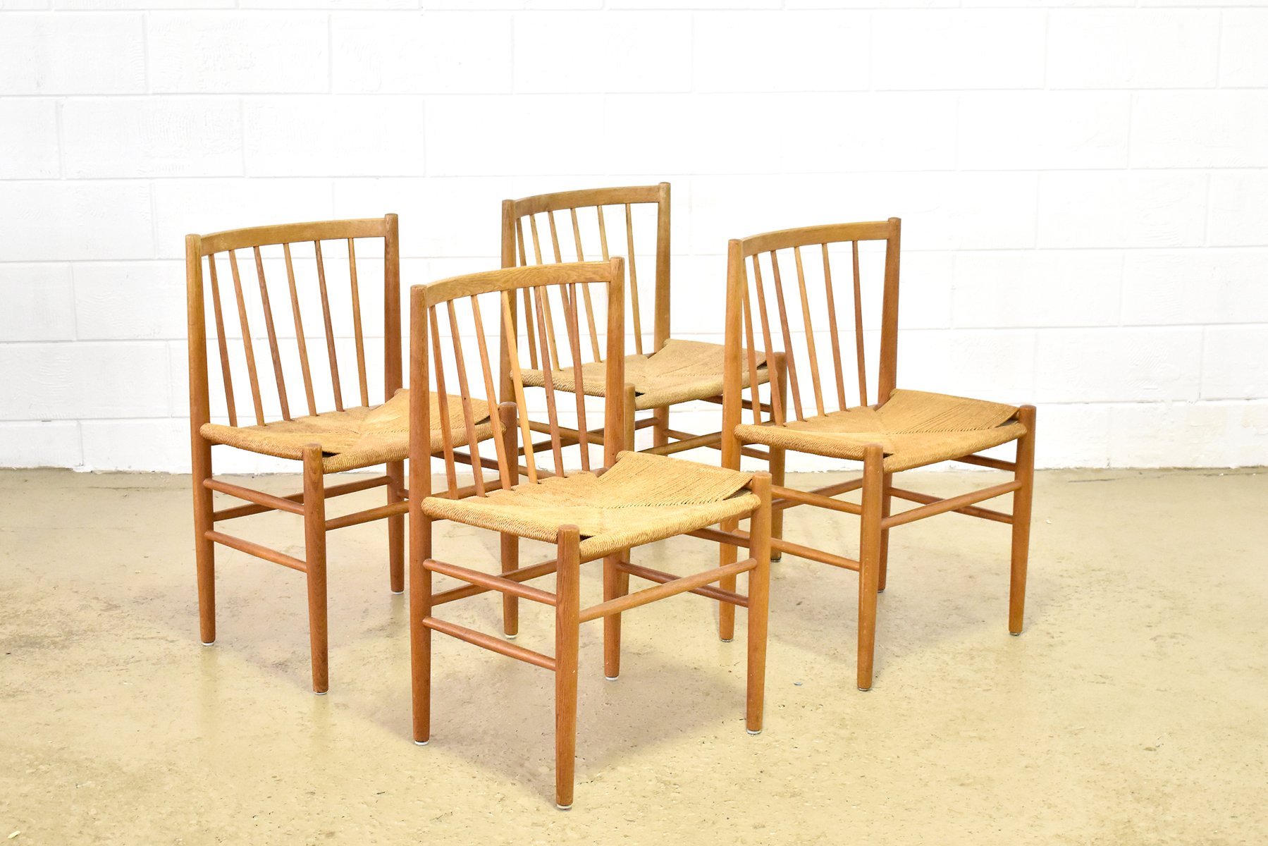 Dining chairs by jørgen baekmark for fdb møbler, 1950s, set of 4 for ... Room møbler