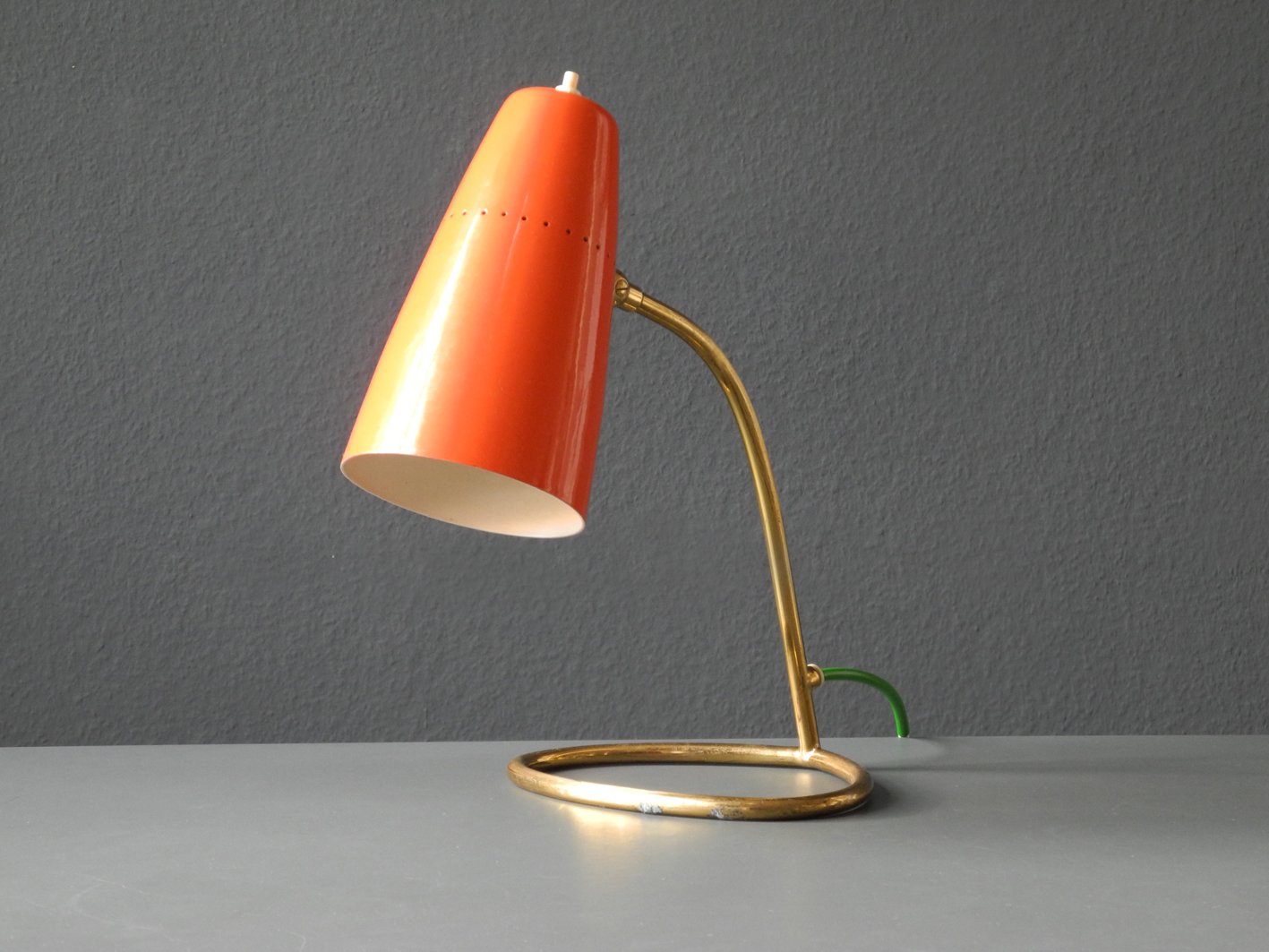 Mid Century Modern Italian Brass Table Lamp For At Pamono Mid Century Modern Italian Brass Table Lamp