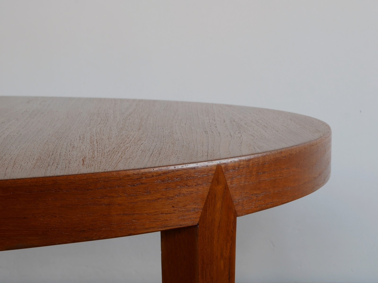 Danish Teak Round Coffee Table By Severin Hansen For Haslev 1960s Danish Teak Round Coffee Table By Severin Hansen For Haslev 1960s