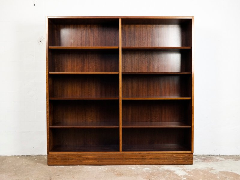 Mid Century Danish Rosewood Bookcase By Poul Hundevad For Mid Century Danish Rosewood Bookcase By Poul Hundevad For Co