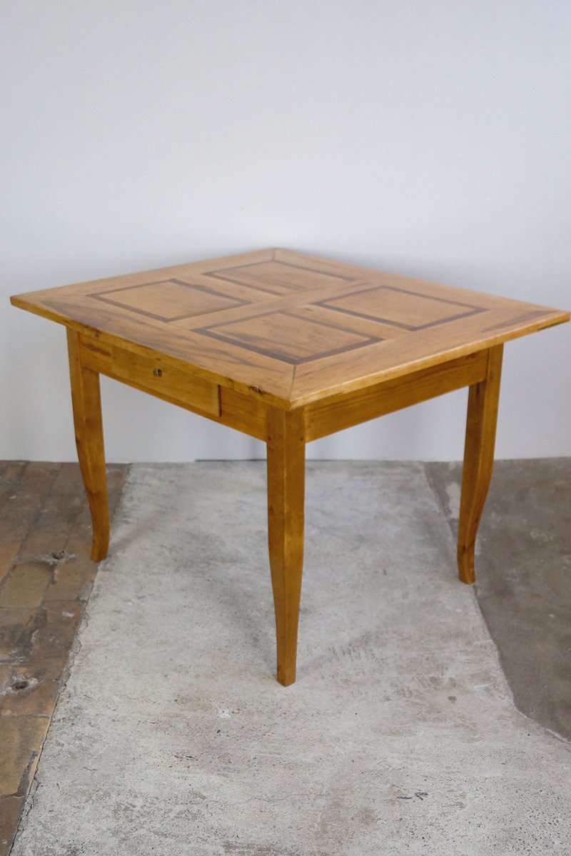 Biedermeier Dining Table In Maple 1830s For At Pamono Biedermeier Dining Table In Maple 1830s