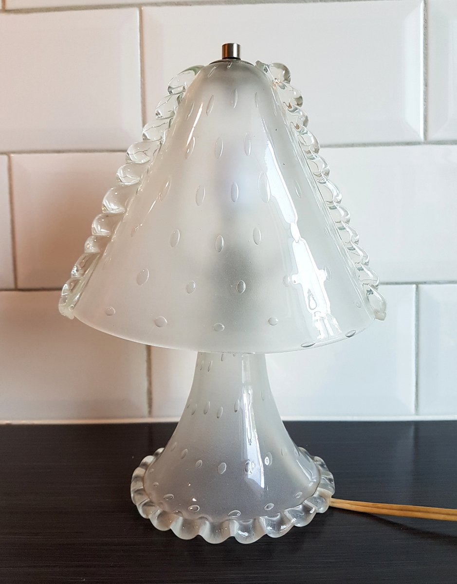Murano Glass Table Lamp 1950s For At Pamono Murano Glass Table Lamp 1950s