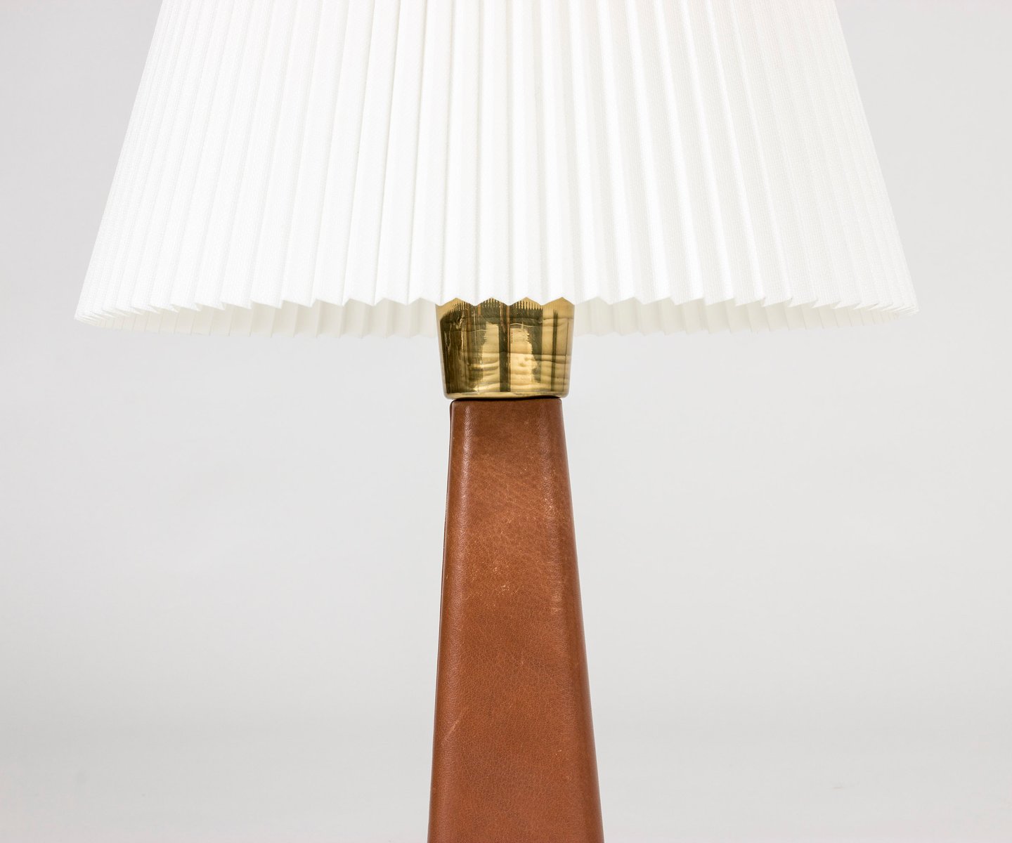 Leather Table Lamp By Lisa Johansson Pape For Orno 1950s 1 515 00