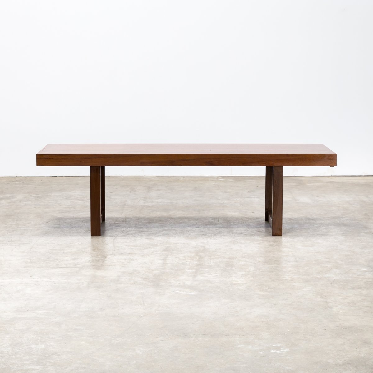 Vintage Teak Rectangle Coffee Table 1960s For At Pamono Vintage Teak Rectangle Coffee Table 1960s