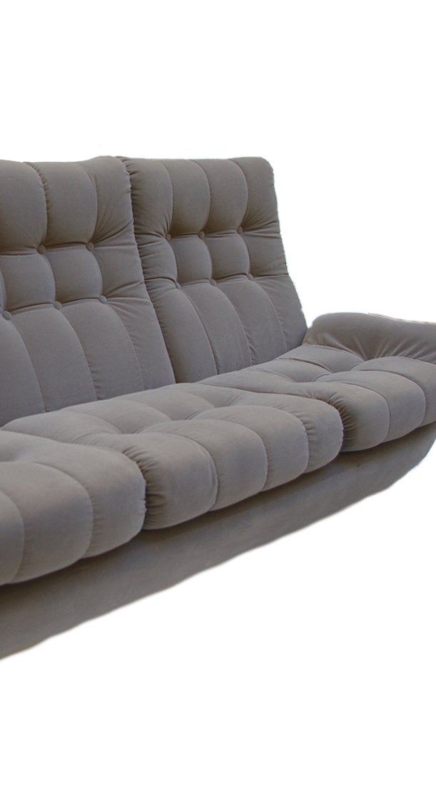 Vintage Velvet Sofa, 1970s for sale at Pamono