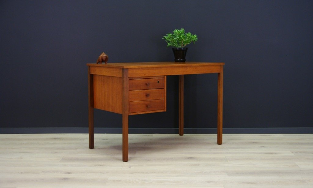 Mid Century Scandinavian Teak Writing Desk For At Pamono Mid Century Scandinavian Teak Writing Desk